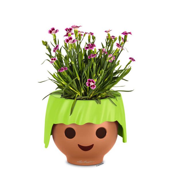 LECHUZA Tisch-Pflanzgef&auml;&szlig; OJO ALL-IN-ONE Apfelgr&uuml;n