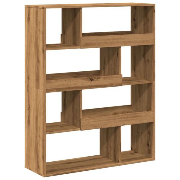 vidaXL Raumteiler Artisan-Eiche 100x33x125,5 cm Holzwerkstoff