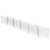 vidaXL Gabionenkorb Pflanzkasten Gem&uuml;se-Hochbeet Stahl 300&times;30&times;50 cm