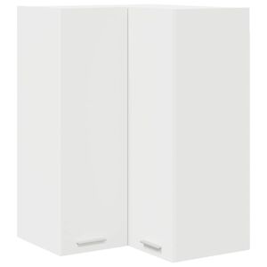 vidaXL H&auml;ngeschrank mit Speicher Wei&szlig; 57 x 57 x 80 cm Holzwerkstoff