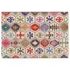 vidaXL Teppich Waschbar Mehrfarbig 160x230 cm