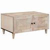vidaXL Couchtisch Wei&szlig; 80 x 54 x 40 cm Holzwerkstoff
