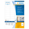 HERMA Outdoor-Etiketten Wetterfest A4 45,7x21,2 mm 40 Bl&auml;tter Wei&szlig;