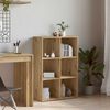vidaXL B&uuml;cherregal/Sideboard Artisan-Eiche 66x30x98 cm Holzwerkstoff
