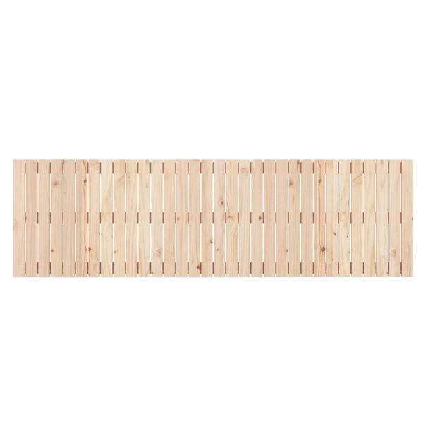 vidaXL Wand-Kopfteil 204x3x60 cm Massivholz Kiefer