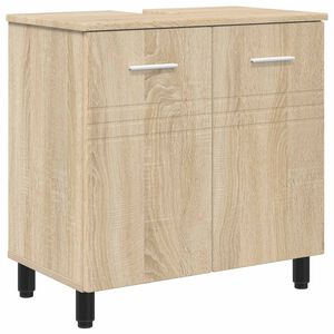 vidaXL Waschtisch Sonoma-Eiche 60 x 35 x 60 cm Holzwerkstoff