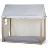CHILDHOME Bezug f&uuml;r Hausbett 150x80x140 cm Wei&szlig;