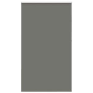 vidaXL Verdunkelungsrollo Grau 135x210cm Stoffbreite 131,6cm Polyester