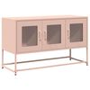 vidaXL TV-Schrank Rosa 100,5x39x60,5 cm Kaltgewalzter Stahl