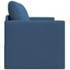 vidaXL Schlafsofa 110cm Blau Stoff