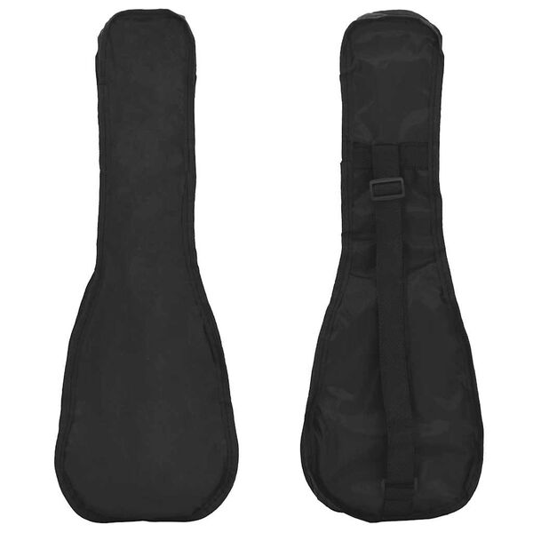 vidaXL Sopran-Ukulele-Set mit Tasche f&uuml;r Kinder Schwarz 23"