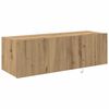 vidaXL TV-Wandschrank Artisan-Eiche 100 x 35 x 31 cm Holzwerkstoff