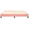 vidaXL Boxspringbettgestell Rosa 180x200 cm Samt