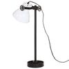 vidaXL Schreibtischlampe 25 W Wei&szlig; 15x15x55 cm E27