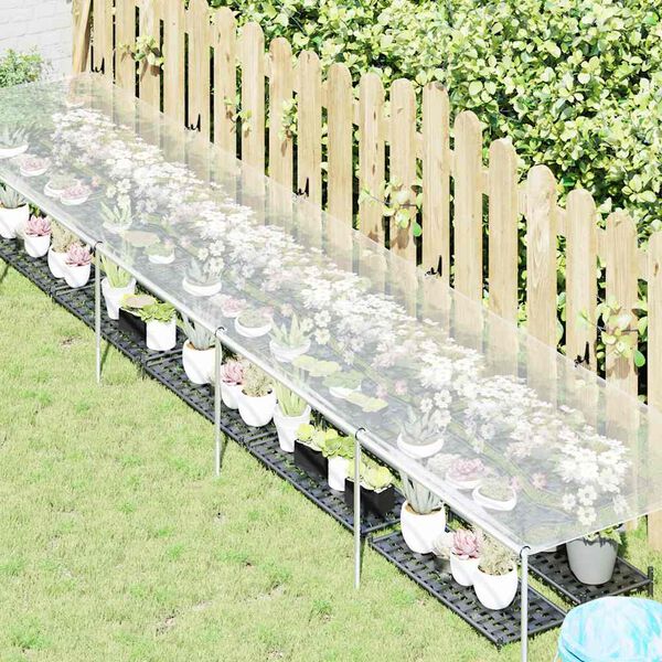 vidaXL Pflanzenabdeckung mit &Ouml;sen 1x5 m Polyethylen