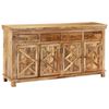 vidaXL Sideboard mit 4 Schubladen 160x40x85 cm Massivholz Mango