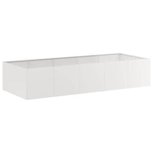 vidaXL Pflanzk&uuml;bel 200x80x40 cm Edelstahl