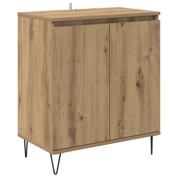 vidaXL Sideboard Artisan-Eiche 60 x 35 x 70 cm Holzwerkstoff