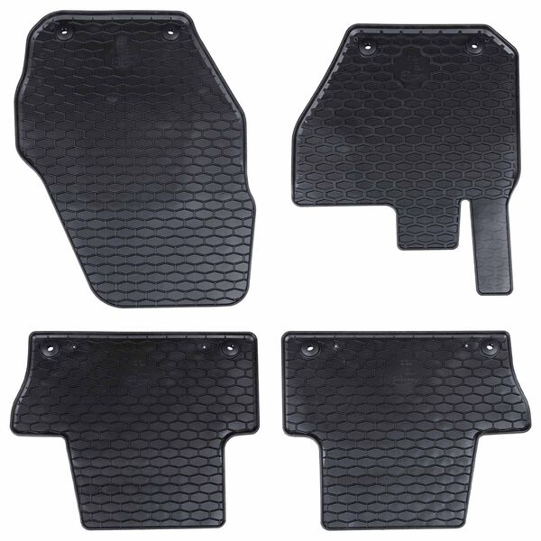 vidaXL Autofu&szlig;matte 4 pcs Schwarz Geeignet f&uuml;r VOLVO XC60 2009-2017