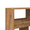vidaXL Raumteiler Artisan-Eiche 100x33x187,5 cm Holzwerkstoff
