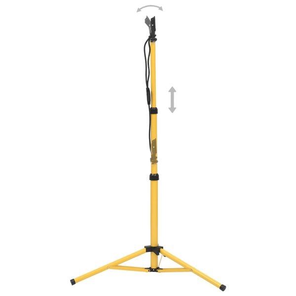 vidaXL LED-Fluter mit Stativ 2x10 W Kaltweiß