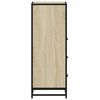 vidaXL Badschrank Sonoma-Eiche 35x37,5x100 cm Holzwerkstoff