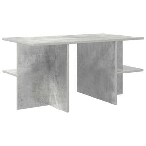 vidaXL Couchtisch Betongrau 87 x 50 x 45 cm Holzwerkstoff