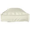 vidaXL Kissen Creme 120 x 40 x 8 cm Oxford-Stoff