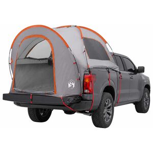 vidaXL Autozelt Grau und Orange 2-Personen Polyester und Stahl