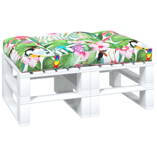 vidaXL Palettenkissen Mehrfarbig 120x80x12 cm Stoff