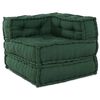vidaXL Modulare Sofagarnitur 2 Stk. Stoff Gr&uuml;n 140 x 70 x 56 cm