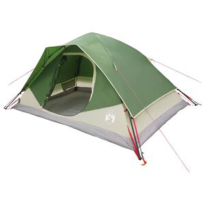 vidaXL Sofort Zelt Gr&uuml;n 305 x 215 x 140 cm Polyester und Stahl
