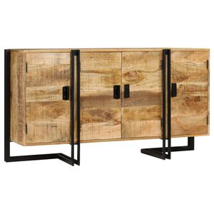 vidaXL Sideboard Massivholz Mango 150x40x80 cm