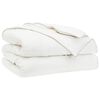 vidaXL Bettdecke FULDA 200 x 220 cm 4 Jahreszeiten 310 GSM Wei&szlig;