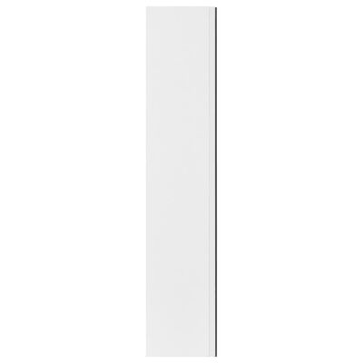 vidaXL Bad-Spiegelschrank Weiß 60x15x75 cm MDF