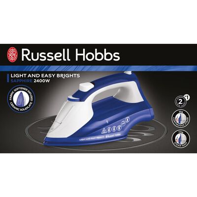 Russell Hobbs Bügeleisen Light and Easy Brights 2400 W Saphirblau