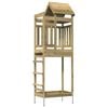 vidaXL Spielturm Braun 52,5 x 85 x 238 cm Massives impr&auml;gniertes Holz