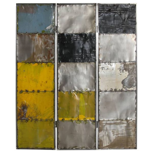 vidaXL Raumteiler Mehrfarbig 45x17x167 cm Eisen