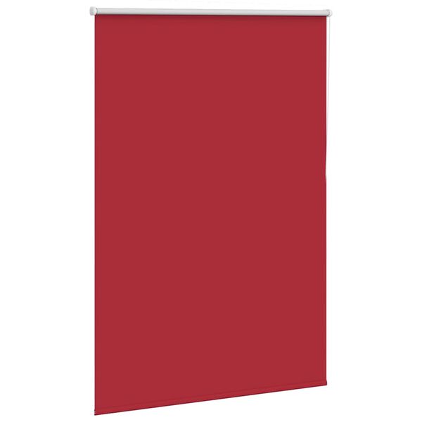 vidaXL Verdunkelungsrollo Rot 105x150cm Stoffbreite 100,7cm Polyester
