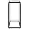 vidaXL Konsolentisch Wei&szlig; 60x35x75 cm Hartglas