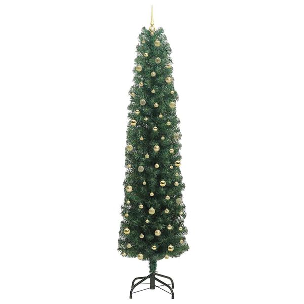 vidaXL K&uuml;nstlicher Weihnachtsbaum mit 300 LEDs mit St&auml;nder Gr&uuml;n 240 cm