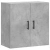 vidaXL Wandschrank Betongrau 60x31x60 cm Holzwerkstoff