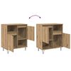 vidaXL Sideboard 3 pcs Artisan-Eiche 60 x 35 x 70 cm