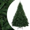 vidaXL K&uuml;nstlicher klappbarer Weihnachtsbaum 210 cm PVC Mittelgr&uuml;n