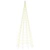 vidaXL LED-Weihnachtsbaum f&uuml;r Fahnenmast 550 LEDs Warmwei&szlig; 300 cm
