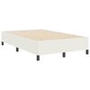 vidaXL Boxspringbett Creme 120 x 200 cm Cordstoff