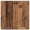 vidaXL H&auml;ngeschrank mit Speicher Altholz 80 x 31 x 80 cm Holzwerkstoff