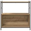 vidaXL Regal Artisan-Eiche 80 x 30 x 78.5 cm Holzwerkstoff