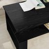 vidaXL Couchtisch Schwarz Eichen-Optik 90 x 50 x 40 cm Holzwerkstoff