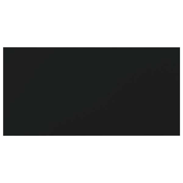 vidaXL Bücherregal-Bretter 4 Stk. Schwarz 100x50x1,5 cm Holzwerkstoff